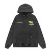 Cross-border Trendy Brand REPRESENT LIFE American High Street Washed Old Hooded Sweater Men's and Women's Bf Hoodie Jacket