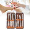 8pcs Stainless Steel Foot File Dead Skin Horny Remover Foot Callus Shaver Pedicure Tool Set