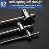 1Pcs 1/4" 3/8" 1/2" Drive Socket Wrench Sleeve Sliding Rod Durable T Bar Socket Adapter