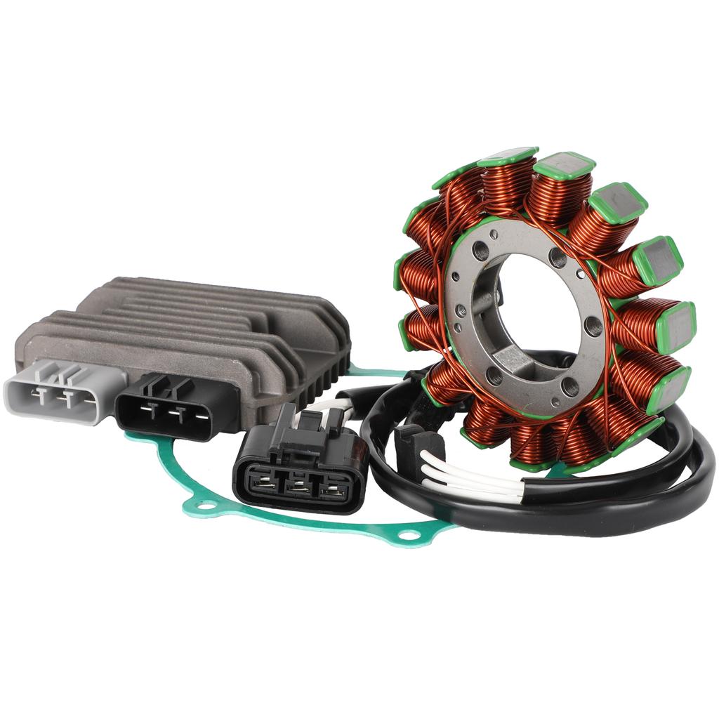 Magneto Stator+Voltage Rectifier+Gasket For Kawasaki ZX1000 Ninja ZX10R 11-15