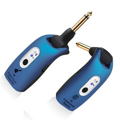 2.4GHz Wireless Guitar Transmitters Receiver Rechargeable Low Noises Sound Wireless Transmitters Receiver Easy To Use