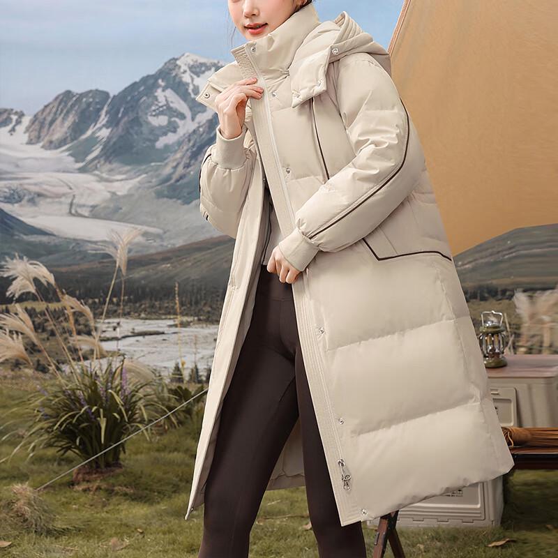 Yalu Women's Casual Hooded Down Jacket