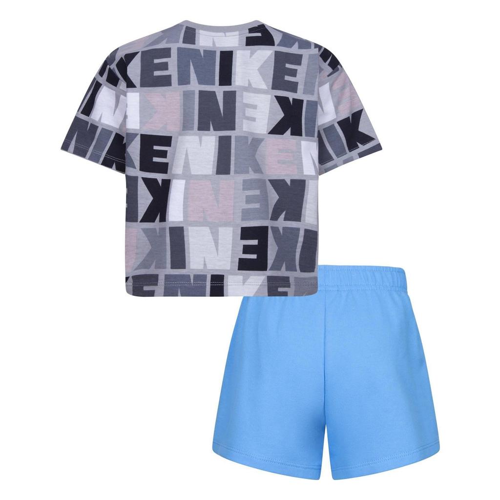 Nike Childrens/Kids Knitted T-Shirt & Shorts Set