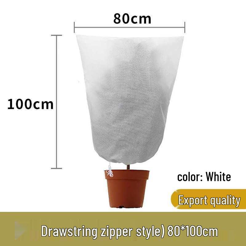 Winter Plant Insulated Cover: Cold Protection & Breathable Anti-Freeze Bag for Flower Pots, Green Plants, and Fruit Trees