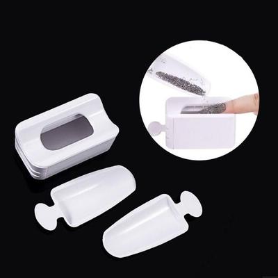 Nail Art Powder Scoop Stone Glitter Tray