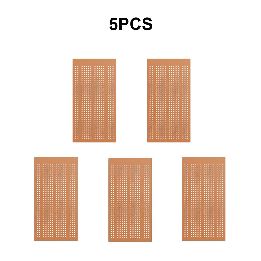 

5/10PCS 5x10cm Wholesale Universal Solderless PCB Test Breadboard Copper Prototype Paper Tinned Plate Joint holes DIY 5pcs