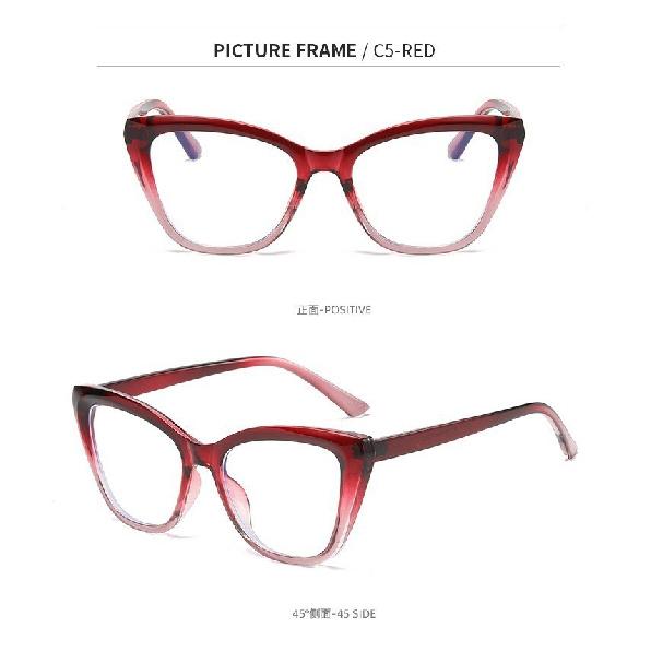Cat Eye Blue Light Blocking Reading Glasses For Women Full Frame Glasses New