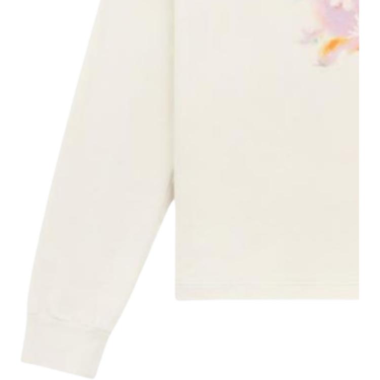 We11done Ss23 Round Neck Pullover Rabbit Print Cartoon Long Sleeve Sweatshirt Unisex sweatshirt Off-White WD-TT1-23-792-U-IV