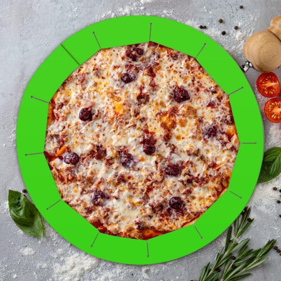 Silicone Pie Crust Shields Adjustable 8.5-11.4 Inch Pizza Edge Guard Reusable Baking Protector for Perfect Pie Edges