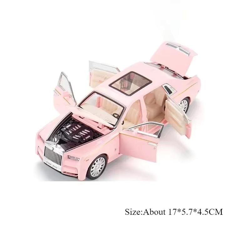 1:32 Rolls Royce Dawn Phantom Legierung Spielzeug Druckguss Modellauto Türen Geöffnet Sound Licht Rückzieher Miniatur Fahrzeug Junge Geburtstagsgeschenk