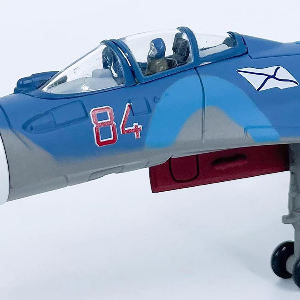 1/100 Scale Russian Navy Su-33 Fighter Alloy Model Airplane Collectible