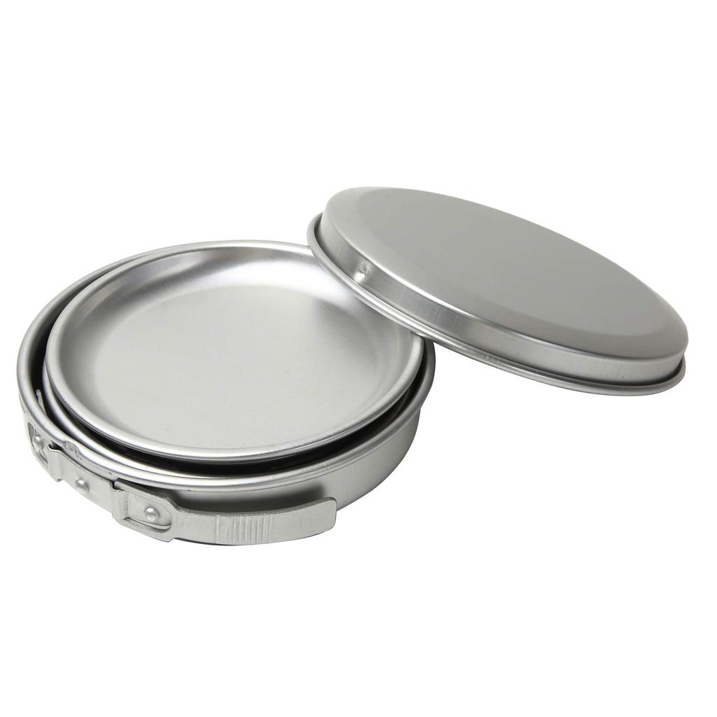 Aluminum Camping Set Cooking and Tableware Japanese-made 5-piece [aluminum Tableware, Pot, Set]