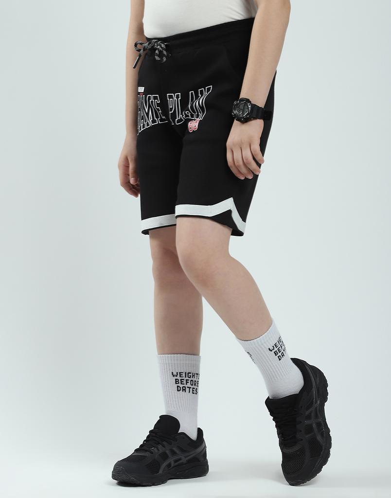 MONTE CARLO Bermuda cu imprimeu pentru băieți, croială regulată