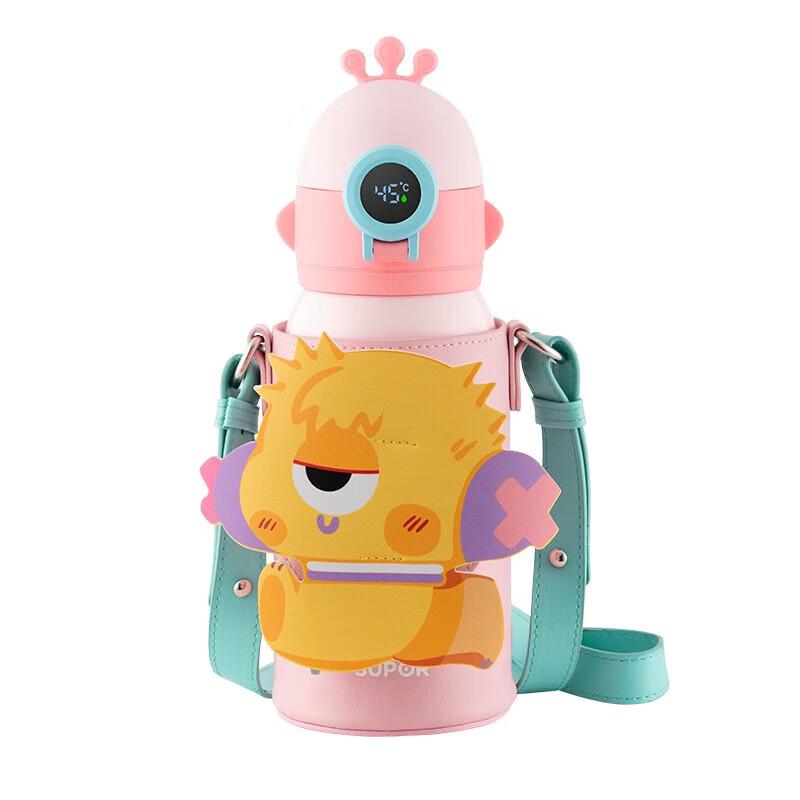 SUPOR Kids Smart Temp Display Insulated Straw Cup