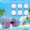 Water Sports Dumbbells Lightweight High-Density EVA Foam Barbells Easy To Grasp Men Women Fitness Dumbbells