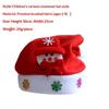 Soft Plush Christmas Santa Hats With Various Styles Led Glowing Design For Xmas Parties Holiday Events