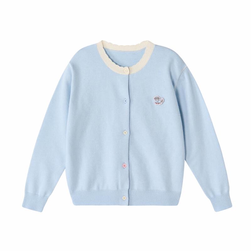 DEESHA Girls' Colorblock Knit Cardigan