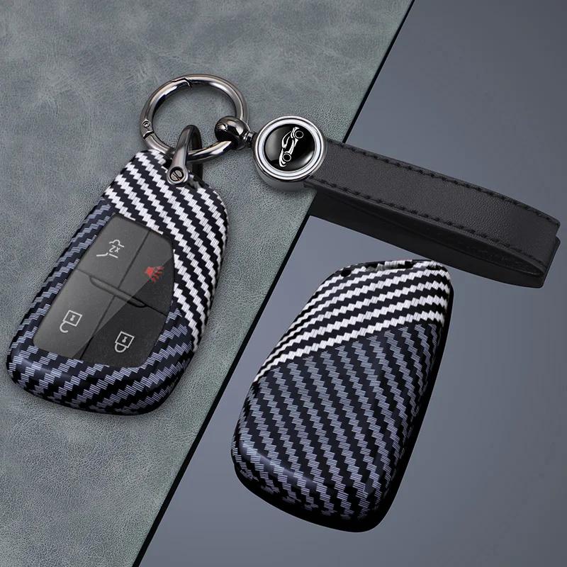 Car Key Cover Fob Case Shell For Gmc Yukon Sierra At4 For Buick Envision S Plus Avenir For Chevrolet Suburban Tahoe