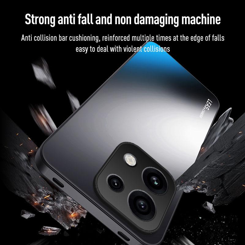 EUCAGR For OPPO Reno 16 AG Frosted Soft TPU+PC Matte Back Cover For OPPO Reno 16 Pro Reno16Pro Phone Cases
