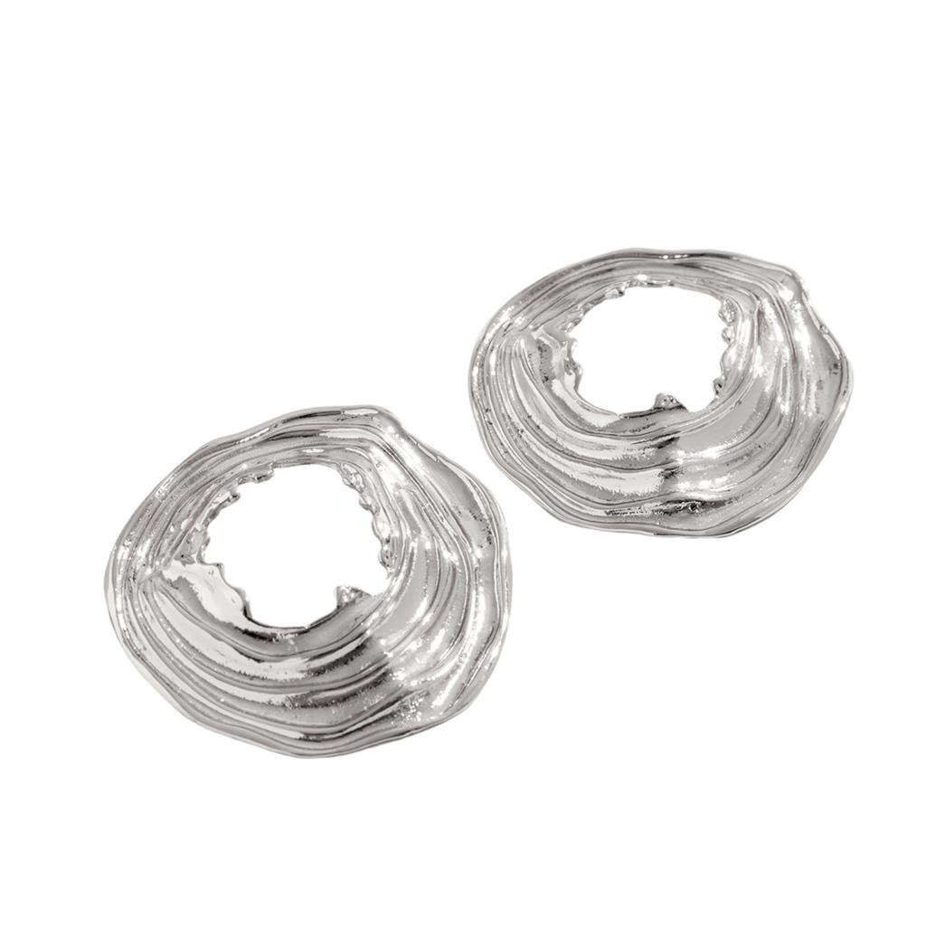 Unique Geometric Alloy Studs Earrings for Women Fashionable and Lightweight Jewelry Accessory for Everyday or Party Wear