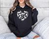 Autumn And Winter, Cat Love Pattern, Printed Long-Sleeved Top, Trendy Fashion Women'S Hooded Sweater