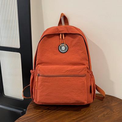 Leisure Double-shoulder Bag, Female Student's Lightweight Schoolbag, High Appearance Level, Large Capacity Backpack