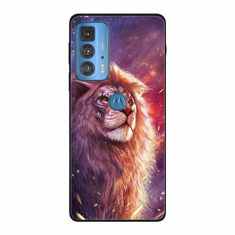 Dla Motorola Moto Edge 20 Pro Lite 5G Case odporny na wstrząsy miękki silikon TPU tylna pokrywa dla Moto Edge20 Fusion Pro etui na telefony śliczne