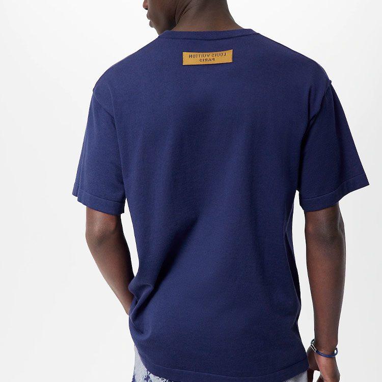 Louis Vuitton T Shirt Men's Blue 1AA4XM