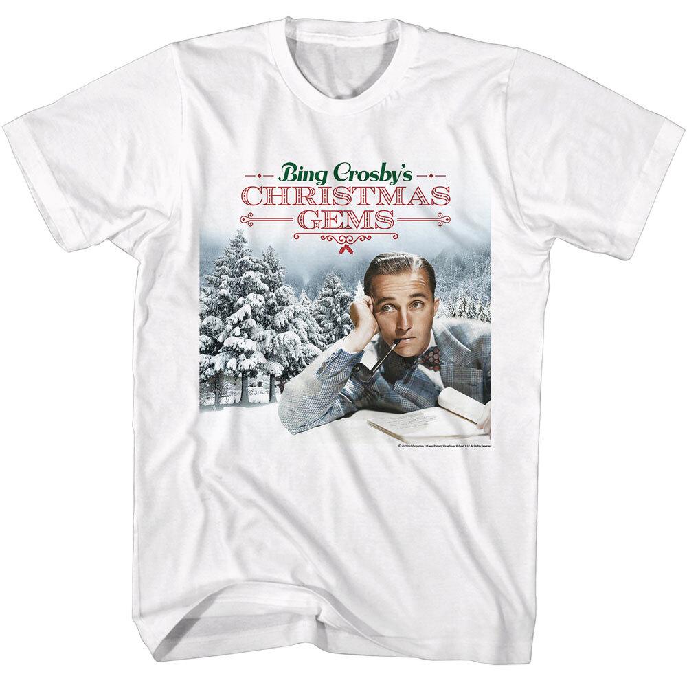 Bing Crosby Christmas Gems Men T Shirt Pop Jazz Music Movies XL