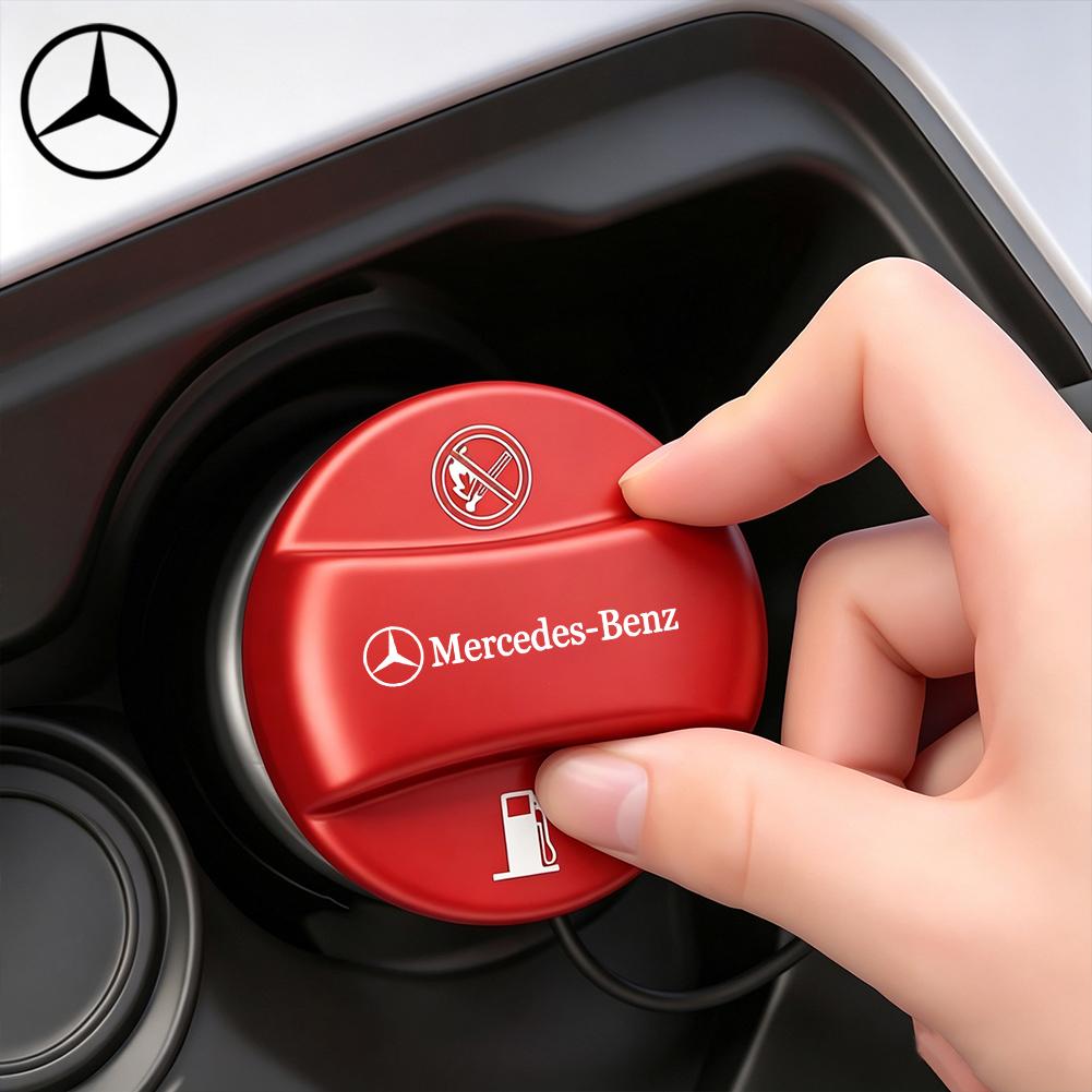 LXT3   Car Metal Fuel Oil Water Tank Cap Decor Covers Accessories For Mercedes-Benz GLC X253 X254 C-Class W205 W206 A-Class W177 GLA