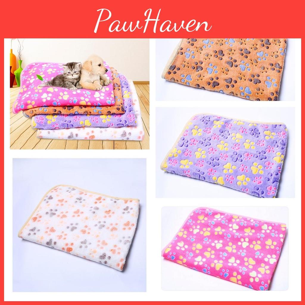 Coral Velvet Dog Kennel Pad Pet Blanket For Autumn And Winter Warm And Comfortable