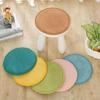 Round Cushion Solid Color Thickened Non-Slip Chair Cushion Home Small Round Stool Student Dormitory Chair Stool Ass Cushion
