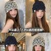 Retro Korean polka dot stacking hat summer hat women's new thin face small cold hat headgear