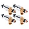 4 Pezzi Iniettore Carburante Per Mazda MX-6 626 Ford Probe Mercury 1.6L 2.2L 195500-1280