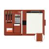 PU Leather A4 Personals Organizers Binders Cover with Calculator & Clipboard for Easy Access Budget Systems Companion