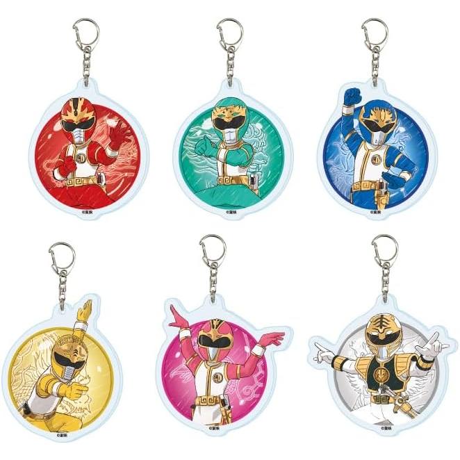 Gosei Sentai Dairanger Acrylic Keyholder Complete Set - Box of 6