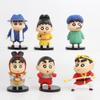 Collectible Pvc Anime Figure Set Featuring 6 Unique Character Designs For Display