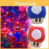 Plush Mushroom Mario Toys Cartoon Plants Fill Doll Backpack Keychain Gift Xmas