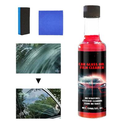 Glass Oil Film Remover Oil Film Remover For Car Window Car Glass Cleaner Water Spot Remover 150ml For Auto And Home