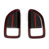 2pcs Carbon Fiber Style Inner Door Handle Trim Fits for Hyundai Grand Starex H1 2019