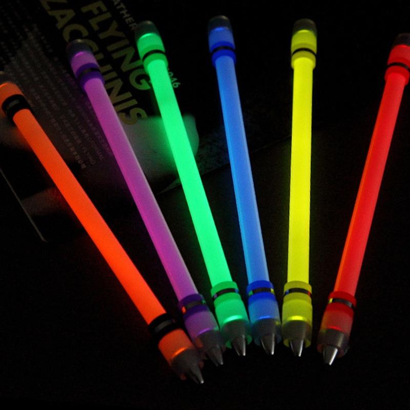 Luminous Gaming Spinning Pen Non Slip Fingertip Toy Unable To Write for Student