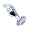 Luminescent Anal Plug Vibrator Metal Butt Plug Prostate Massager Adult Products for Men Women Vibrating Anal Trainer Masturbator