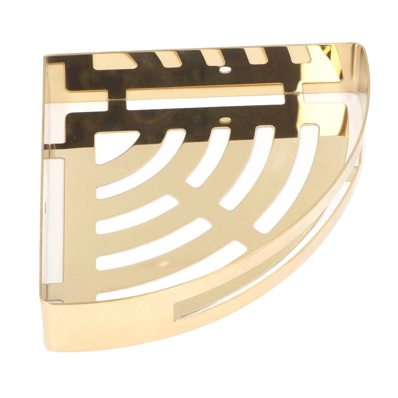 

Corner Shower Shelves Wall Mounted Stainless Steel Bathroom Shower Organizers Triangular Storage Shelf for Toilet Dorm