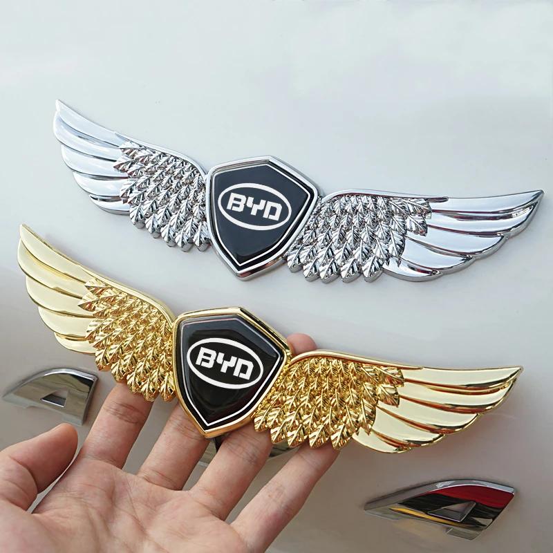 Car Body Badge Sticker Front Hood Emblem for BYD Qin Han Tang Pro E2 E3 E9 D1 Frigate 07 Dolphin Sea Lion Seal Landing Craft