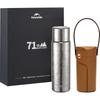 Naturehike Titanium Water 600ml Keeps Drinks Suitable for Carbonated and Lid or Direct Perfect for Outdoor Cherry Blossom and Includes Tea Filter and