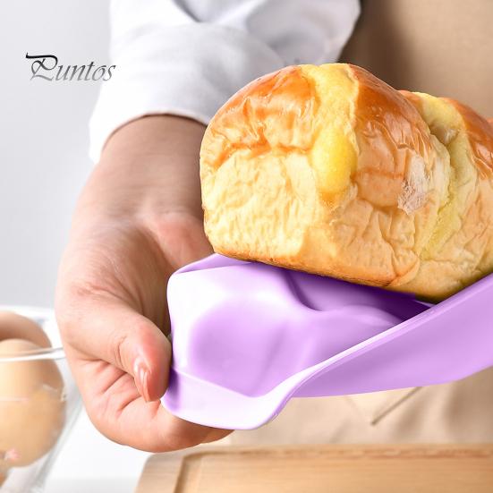 Flexible Baking Mold 1/4Pcs Silicone Bread Loaf Pan Non-Stick Pans for Easy Release Homemade Cakes Brownies Toast Kitchen Tool High Temperature