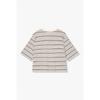 STUDIO TOMBOY MulTi STripe Crop T shirT 9176222991ar