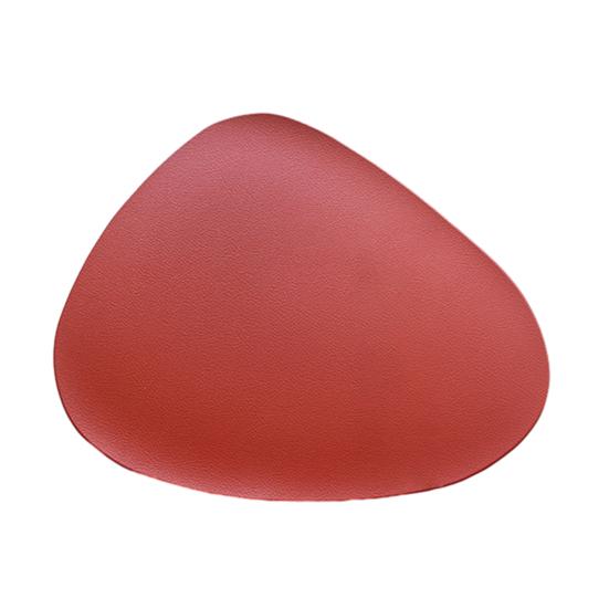 Faux Leather Placemats Waterproof & Heat Resistant Table Pads Washable Double-Sided Coasters for Indoor Outdoor Dining