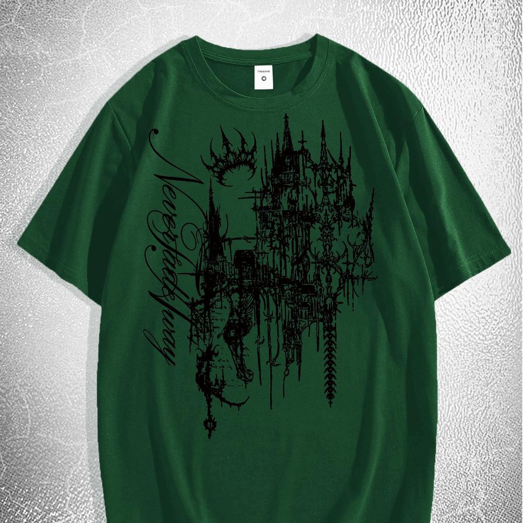Dark Thorn Print Design Men'S Summer Hot Short-Sleeved T-Shirt