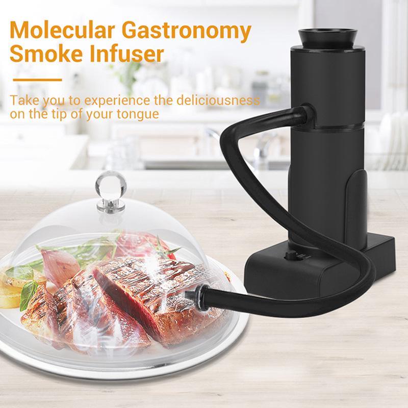 Variable Speed Kitchen Smoker Gun for Cocktails, Steaks, and Molecular Gastronomy